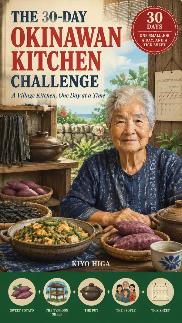 The 30-Day Okinawan Kitchen Challenge, the workbook